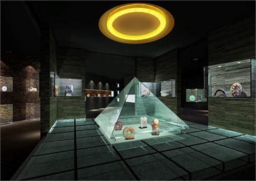 墓葬玉器展示; 玉器展厅设计图图片下载分享; 山西省博物馆玉器展厅2