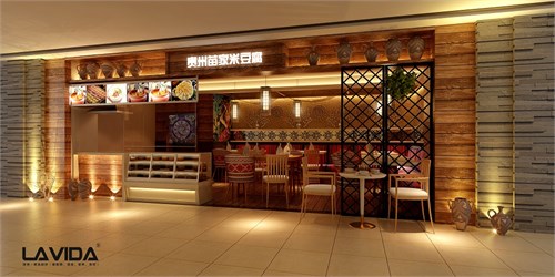 深圳会展中心-地下商场小食店设计